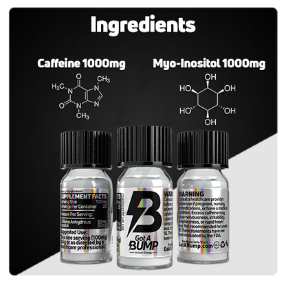 BUMP Energy™ Powder - 2g Container (1000mg Caffeine Per Vial) (TikTok)