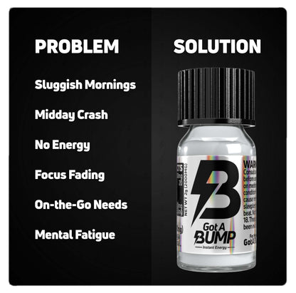 BUMP Energy™ Powder - 2g Container (1000mg Caffeine Per Vial) (TikTok)